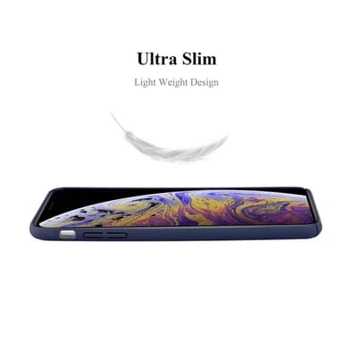 iPhone XS MAX Hardt Deksel Cover (blå)