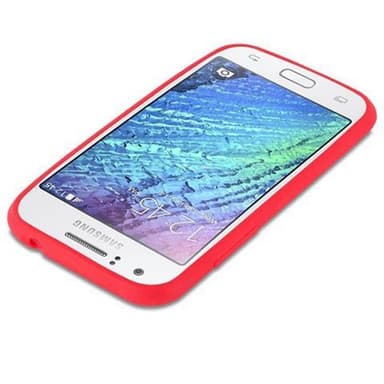 Deksel Samsung Galaxy J1 2015 Silikon cover (rød)