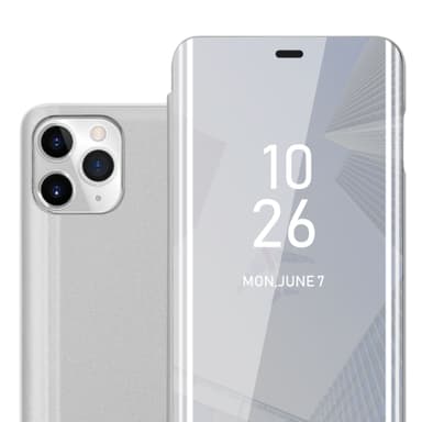 iPhone 11 PRO lommebokdeksel etui (sølv)