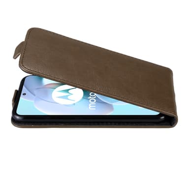 Motorola MOTO G31 / G41 deksel flip cover (brun)