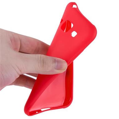 Deksel Samsung Galaxy J1 2015 Silikon cover (rød)