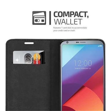 LG G6 lommebokdeksel case (rød)