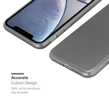 Deksel iPhone XR Case Cover (grå)