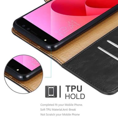 Asus ZenFone 4 Selfie PRO lommebokdeksel etui (svart)