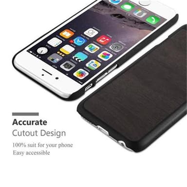 iPhone 6 / 6S Hardt Deksel Case (svart)