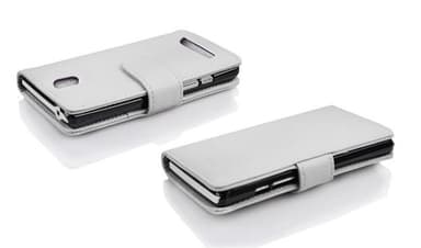 HTC Desire 500 lommebokdeksel etui (hvit)