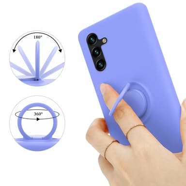 Deksel Samsung Galaxy A13 5G Ring Case (lilla)