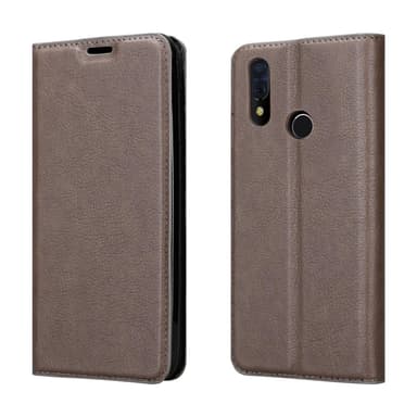 Cubot J7 lommebokdeksel case (brun)