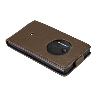 Nokia Lumia 1020 deksel flip cover (brun)