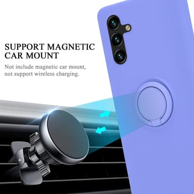 Deksel Samsung Galaxy A13 5G Ring Case (lilla)