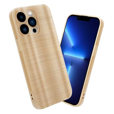 iPhone 13 PRO Silikondeksel Beskyttelse (gold)