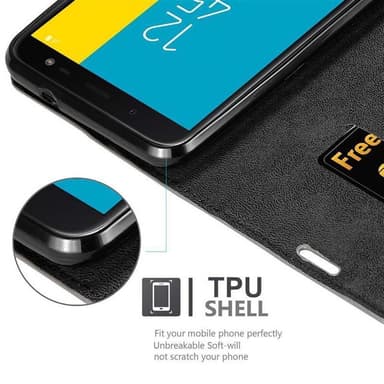 Samsung Galaxy J6 2018 lommebokdeksel case (brun)