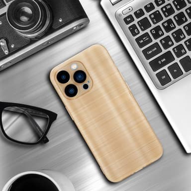 iPhone 13 PRO Silikondeksel Beskyttelse (gold)
