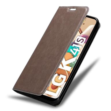 LG KQ51 lommebokdeksel case (brun)