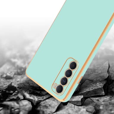 Oppo Reno4 PRO silikondeksel case (Grønn)