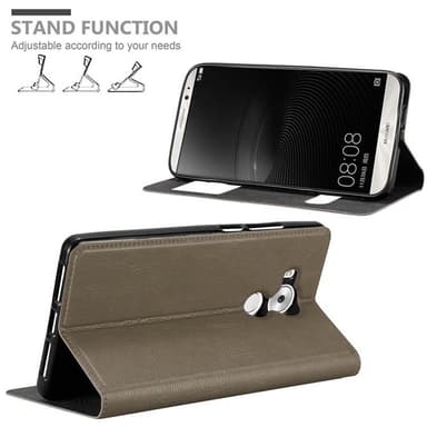 Huawei MATE 8 lommebokdeksel cover (brun)