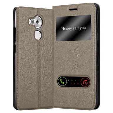 Huawei MATE 8 lommebokdeksel cover (brun)