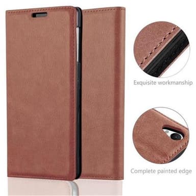 Sony Xperia Z1 lommebokdeksel case (brun)
