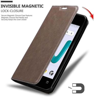 WIKO SUNNY 3 MINI lommebokdeksel case (brun)