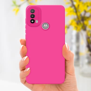 Motorola MOTO E20 Deksel case (rosa)