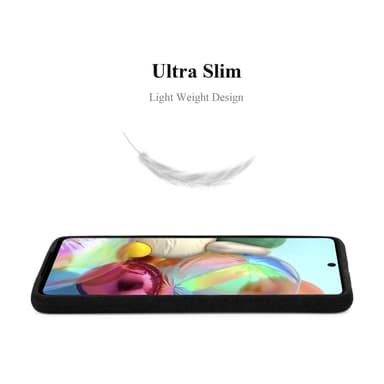 Deksel Samsung Galaxy A71 4G case (svart)
