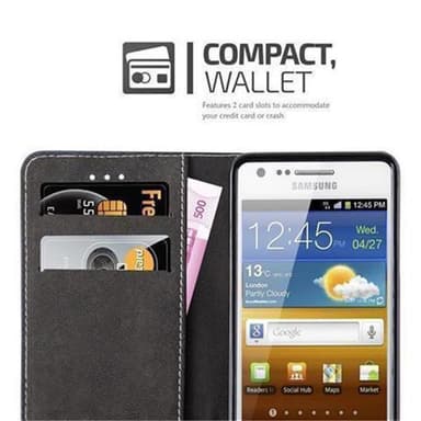 Samsung Galaxy S2 / S2 PLUS Deksel Case Cover (blå)
