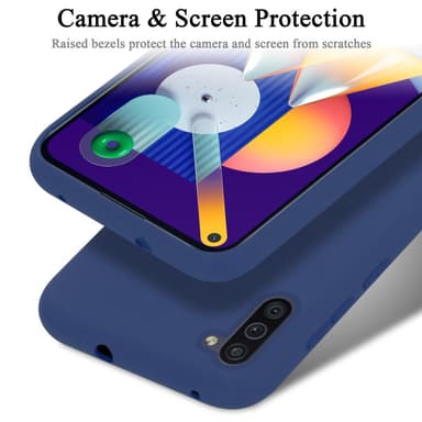Samsung Galaxy A11 / M11 silikondeksel case (blå)