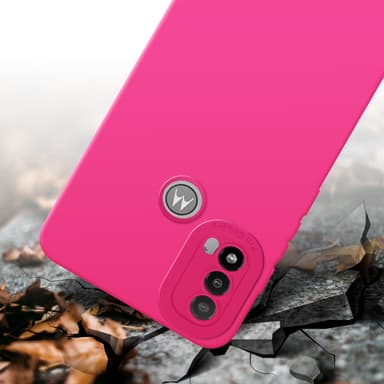 Motorola MOTO E20 Deksel case (rosa)