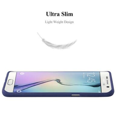 Deksel Samsung Galaxy S6 EDGE PLUS case (blå)