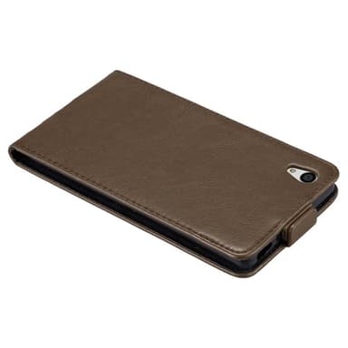 Sony Xperia Z5 deksel flip cover (brun)