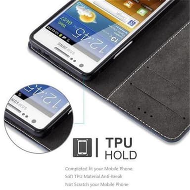 Samsung Galaxy S2 / S2 PLUS Deksel Case Cover (blå)