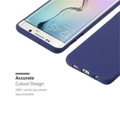 Deksel Samsung Galaxy S6 EDGE PLUS case (blå)