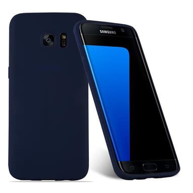Deksel Samsung Galaxy S7 EDGE Silikon cover (blå)