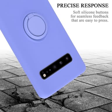 Deksel Samsung Galaxy S10 5G Ring Case (lilla)