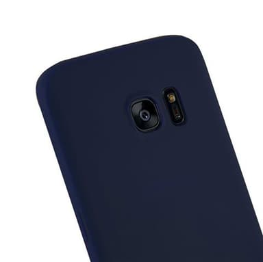 Deksel Samsung Galaxy S7 EDGE Silikon cover (blå)