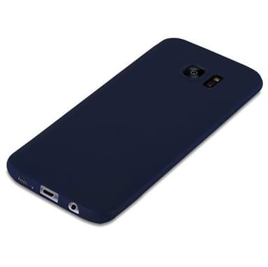 Deksel Samsung Galaxy S7 EDGE Silikon cover (blå)