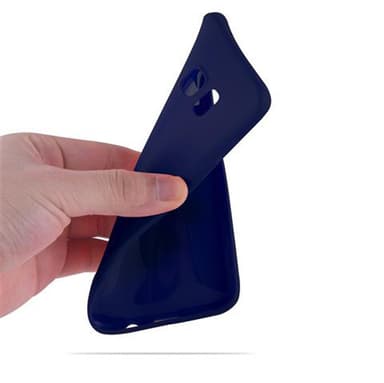 Deksel Samsung Galaxy S7 EDGE Silikon cover (blå)