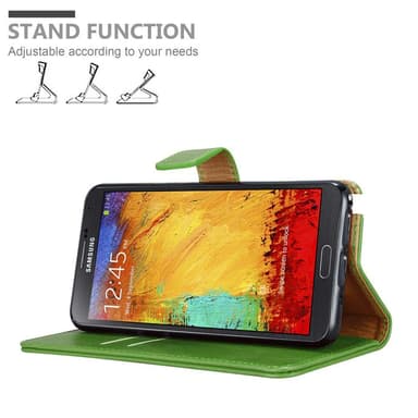 Samsung Galaxy NOTE 3 NEO lommebokdeksel etui (grønn)