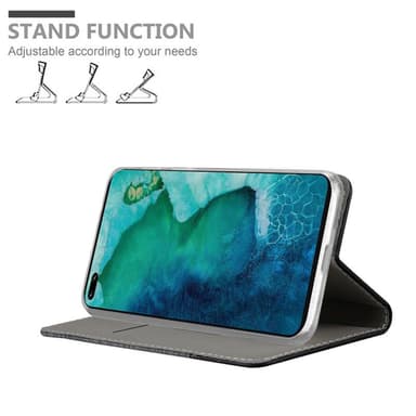 Honor View 30 PRO lommebokdeksel etui (grå)