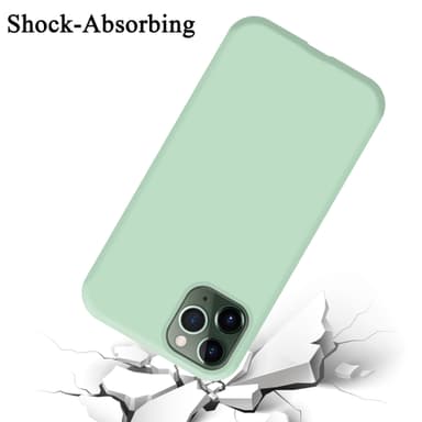 iPhone 11 PRO MAX silikondeksel case (grønn)