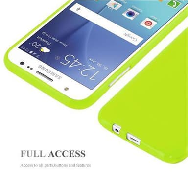 Samsung Galaxy J5 2015 Deksel Case Cover (grønn)