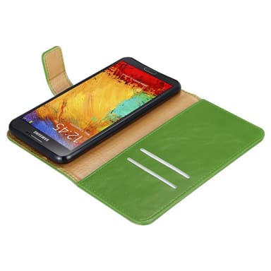 Samsung Galaxy NOTE 3 NEO lommebokdeksel etui (grønn)