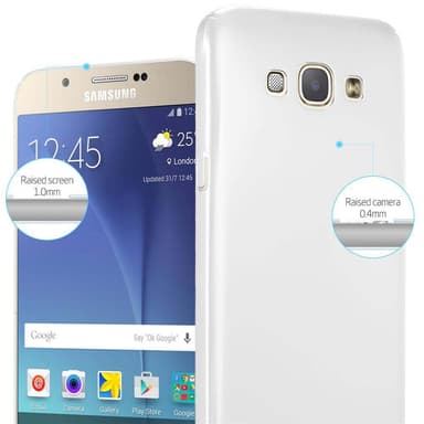 Deksel Samsung Galaxy A8 2015 Case Cover (sølv)