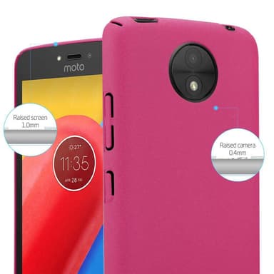 Motorola MOTO C PLUS Hardt Deksel Cover (rosa)