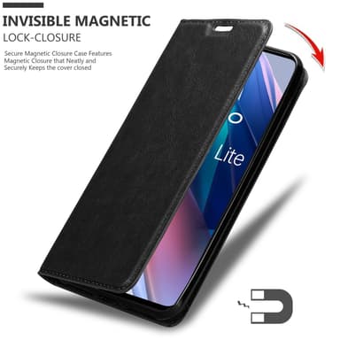 Oppo FIND X3 LITE lommebokdeksel case (svart)