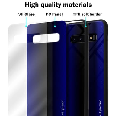 Samsung Galaxy S10 PLUS Deksel Case Cover (lilla)