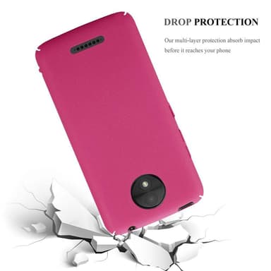 Motorola MOTO C PLUS Hardt Deksel Cover (rosa)