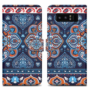 Samsung Galaxy NOTE 8 lommebokdeksel etui (blå)