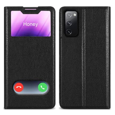 Samsung Galaxy S20 FE lommebokdeksel cover (svart)
