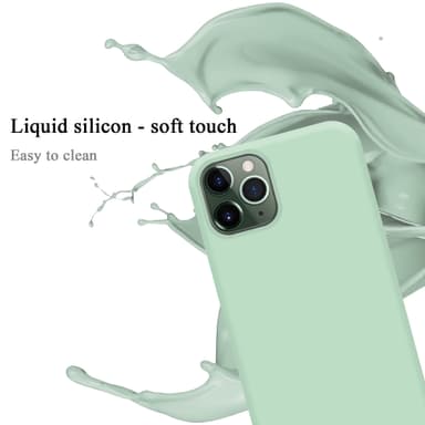 iPhone 11 PRO MAX silikondeksel case (grønn)
